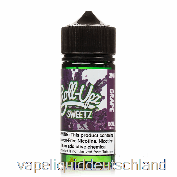 Traube - Juice Roll-upz E-Liquid - 100 Ml 0 Mg Vape Deutschland